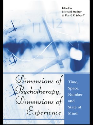 cover image of Dimensions of Psychotherapy, Dimensions of Experience